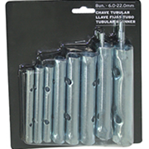 CHAVE TUBULAR - 6/22MM - KIT 8PC