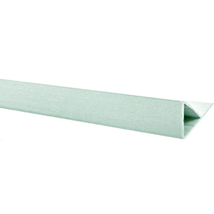 PERFIL CANTO COLUNA PVC - 22X10MM C/ALHETA - 2M