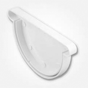 TOPO CALEIRA SIMPLES PVC BRANCO D-25