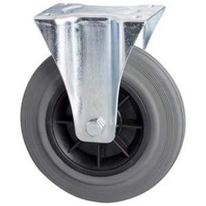 RODIZIO 75MM FIXO BORR. CINZA - 60X60 - 101MM