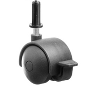 RODIZIO 40MM MOVEL GIR.TRAV.NYLON - 38X38 - 52MM