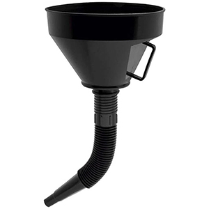 FUNIL PLASTICO ARTICULADO ECO PRETO - 26CM