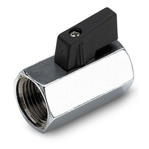 VALV. ESFERA F/F MINI LAT/NIQ - 1/2"