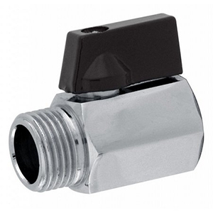 VALV. ESFERA M/F MINI LAT/NIQ - 1/2"