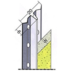 PERFIL MESTRA FER/ZIN - 2500X10MM