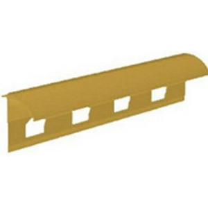 PERFIL CANTO AZULEJO PVC 12MM OCRE - 2.60M