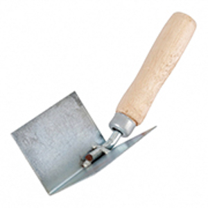 COLHER ANGULO INT. INOX CABO MAD. - 110X75X75MM