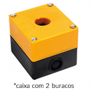 CAIXA COMADO/SINALIZADOR - 2 BURACO