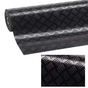 TAPETE BORRACHA CHECKER REF.602 - 1,40M - M