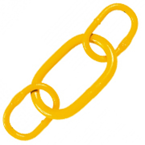 ARGOLAO OVAL C/DUPLO BRINCO G80 4R-8MM - 7,6T