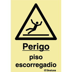 PLACA PVC PISO ESCORREGADIO