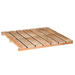 ESTRADO MADEIRA PINHO NATURAL 40X40X2.8CM
