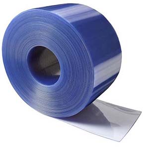 LAMELA PVC FLEXIVEL - TRANSP - 200MM X 20MM X 50M