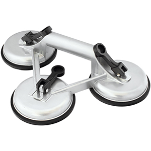 VENTOSA VIDRACEIRO ALUMINIO 3F - 115MM - P/110KG