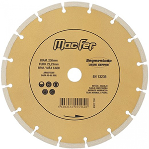 DISCO DIAMANTE SEGM. - 230MM