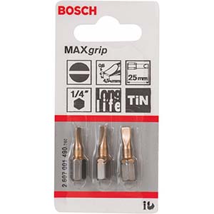 BITS PHILIPS LS MAX GRIP0.6 X4.5/25MM- 3UN