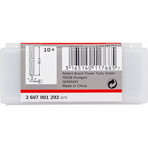 BOSCH-LAMINA PLAINA - 82MM - 10UN