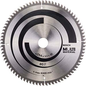 DISC SERRA CIRC.MULTIMAT.STAND- 80D-254X30MM