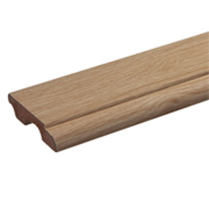 RODAPE FOLHADO MDF CARVALHO - 2.45MX8X1.7CM