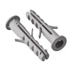 BUCHA NYLON C/GOLA - M10X50 - 100UN