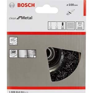 CATRABUCHA TACHO ARAME OND. ACO - M14 - 100MM