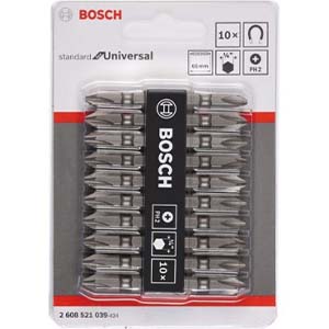 BITS PH2/PH2 65MM STD - 10UN