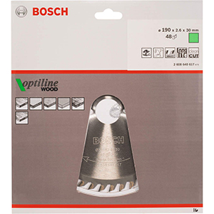 DISCO MAD. OPTLINE PASTILH. - 48D-190X2.6MX30MM