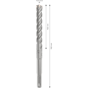 BOSCH - BROCA SDS-PLUS-5X - 12X100X160MM