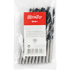 BROCA PONTO MADEIRA - 3MM - 10UN