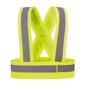 FAIXA REFLECTORA ALTA VISIBILIDADE AMARELO - XL