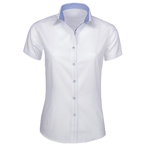 CAMISA PRESTIGE M/CURTA SENHORA - BRANCO - S