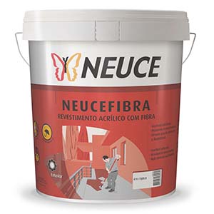 NEUCEFIBRA REVEST. ACRILICO FIBRA CINZA - 15L