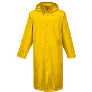 CAPA CHUVA PVC/POLIESTER AMARELO - XL